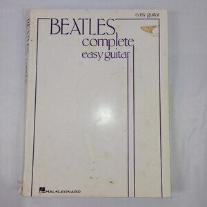 The Beatles Complete Easy Guitar Lyrics Music Song Book by Hal Leonard Books